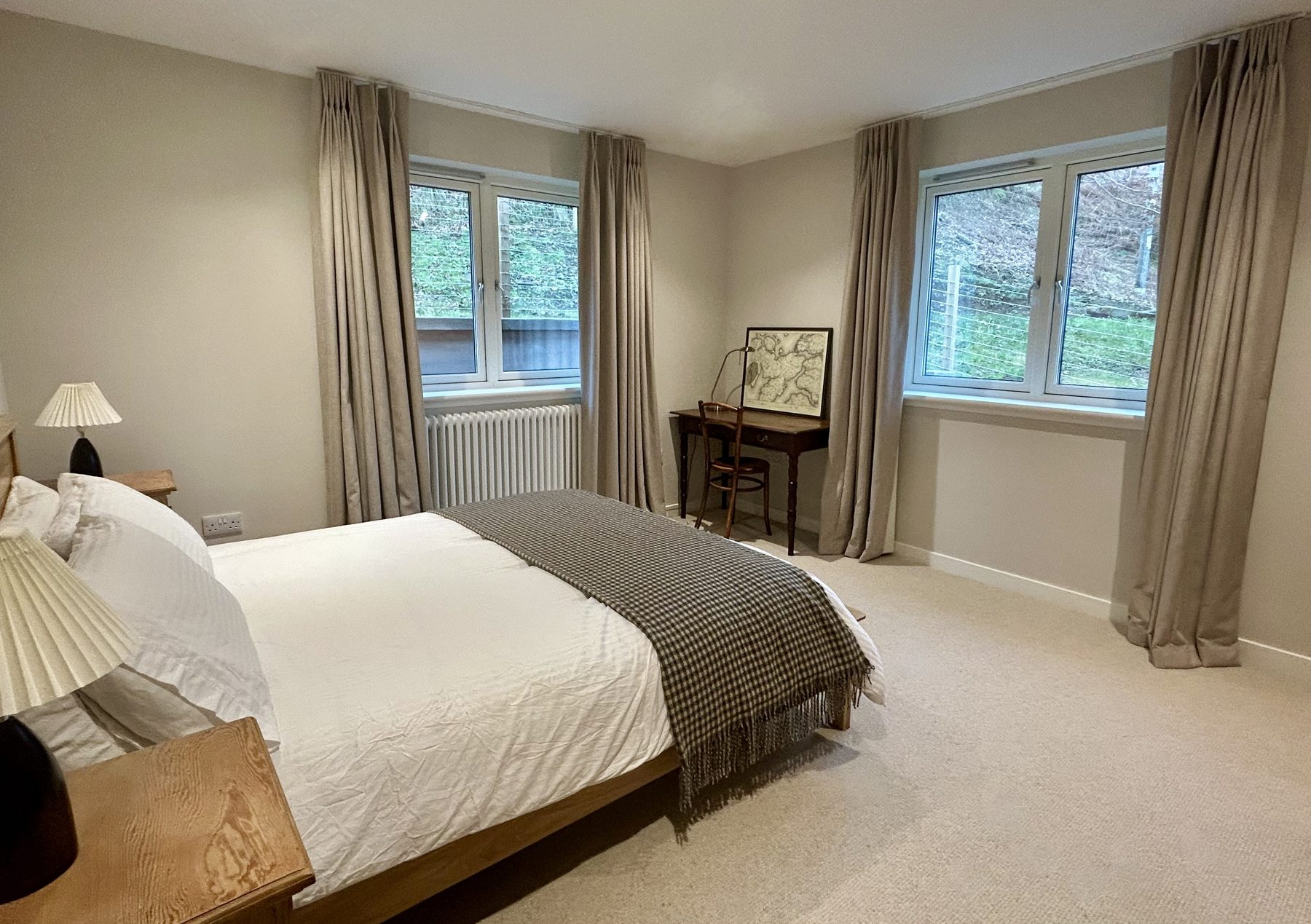 Second king bedroom with dedicated desk